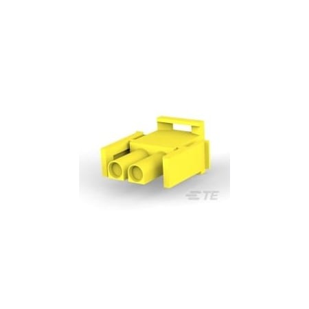 Te Connectivity 02P UMNL V0 PLUG HSG YELLOW 1-350777-4